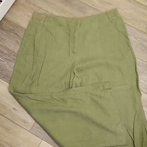 J. Jill Sage Green Trousers